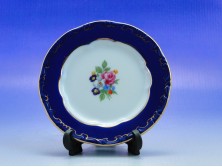 Régi kisméretű Zsolnay porcelán dísztányér