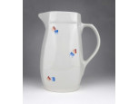 Retro koreai porcelán kancsó ~ 1 literes 20.5 cm