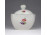 Régi háromszög alakú Hollóházi porcelán bonbonier 9 x 9 cm