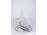 Régi barokkos, kék-fehér virágmintás, ovális Wallendorf porcelán tál 33 x 22.5 cm