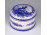 Delft jellegű, szélmalom díszes holland kerámia bonbonier 9 cm