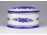 Delft jellegű, szélmalom díszes holland kerámia bonbonier 9 cm