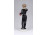 Régi Hollóházi porcelán figura, harmónikázó fiú 14.3 cm