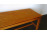 Retro hosszú fa asztal, tárgyalóasztal 190 cm