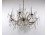 Régi közepes méretű, 8 karú kristály csillár