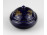 Aranyozott, kobaltkék, Hollóházi porcelán bonbonier