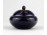 Aranyozott, kobaltkék, Hollóházi porcelán bonbonier