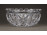 Csiszolt kristály kis tál, tálka 