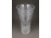 Csiszolt kristály váza, virágváza 25.5 cm