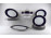 Aranyozott kobaltkék Zepter Cobalt Royal porcelán étkészlet 21 darab