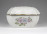 Régi virágmintás Zsolnay porcelán bonbonier