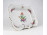 Régi virágmintás szögletes Seltmann Weiden porcelán tál 25 x 18.5 cm 