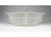 Áttört falú Wallendorf porcelán kosár asztalközép 26 x 21 cm