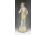 Régi, nagyméretű, barokk férfi, német porcelán szobor 39 cm