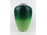 Régi nagyméretű zöld arany Wallendorf porcelán váza 29 cm