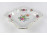 Régi négyzet alakú virágmintás Seltmann Weiden porcelán tál 23.5 x 23 cm 