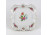 Régi négyzet alakú virágmintás Seltmann Weiden porcelán tál 17.7 x 17.5 cm 