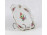 Régi négyzet alakú virágmintás Seltmann Weiden porcelán tál 17.7 x 17.5 cm 