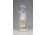 Régi német porcelán figura - lanton játszó kislány táncoló kutyákkal 15.2 cm
