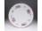 Hajnalka mintás Hollóházi porcelán talpas tál tortatál