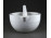 Régi Zsolnay porcelán patika mozsár gyógyszerész mozsár törővel 14 cm
