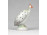 Kisméretű jelzett Hollóházi porcelán gyöngytyúk figura 6 cm