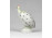Kisméretű jelzett Hollóházi porcelán gyöngytyúk figura 6 cm