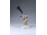 Régi Aquincum porcelán madár figura 14 cm
