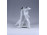 Régi foxi kutya porcelán figura 15 x 10.6cm