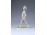 Aquincum porcelán figura esernyős kislány 13.5 cm