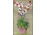 Keretezett virágos orchideás gobelin 37.5 x 23 cm
