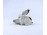 Káposztalevelet rágó nyúl nyuszi Zsolnay porcelán figura