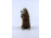 Régi Zsolnay porcelán spániel figura 11 cm