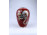 Régi vörös sárkány mintás Wallendorf porcelán váza gömbváza 18.7 cm