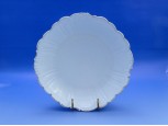 Régi jelzett cseh porcelán kínáló tál