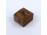 Antik kisméretű fecskés intarziás fadobozka 4.2 x 3.9 x 2.8 cm