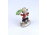 Régi német Bertram jellegű porcelán figura kalapját lengető kisfiú 10.7 cm