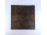 Női akt bronzírozott műgyanta dombormű 29 x 29 cm