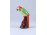 Vitéz Vidovich Ferenc art deco kerámia papagáj figura 8 cm