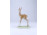 Régi Drasche porcelán őz őzike figura 15 cm