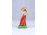 Vitéz Vidovich Ferenc art deco fejkendős fiatal lány kerámia figura 11.5 cm