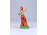 Vitéz Vidovich Ferenc art deco fejkendős fiatal lány kerámia figura 11.5 cm