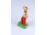 Vitéz Vidovich Ferenc art deco fejkendős fiatal lány kerámia figura 11.5 cm