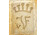 Vitéz Vidovich Ferenc art deco fejkendős fiatal lány kerámia figura 11.5 cm
