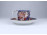 Régi japán kék - piros - arany színű madármintás porcelán teáscsésze