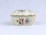 Búzavirágos Zsolnay porcelán bonbonier