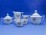 Régi KARLSBAD porcelán kávés készlet