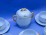 Antik ELBOGEN AZUR porcelán teás készlet