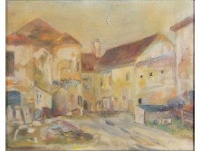 Hajós Sándor : Városrészlet 1.