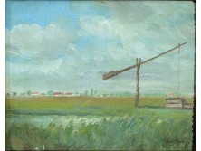 Szentpály Zoltán : Alföld gémeskúttal